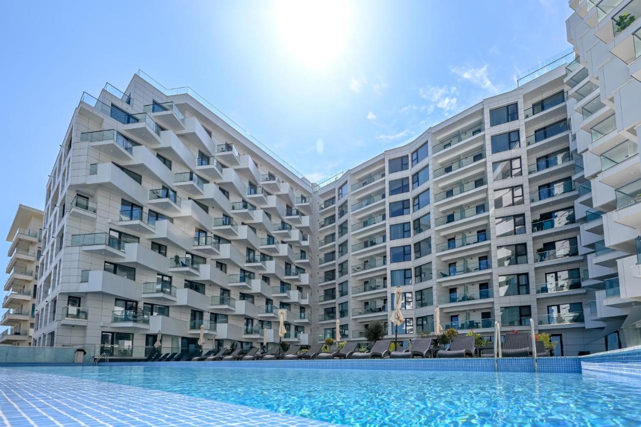 Crystal Beach - Infinity Pool & Spa Resort Năvodari Eksteriør bilde